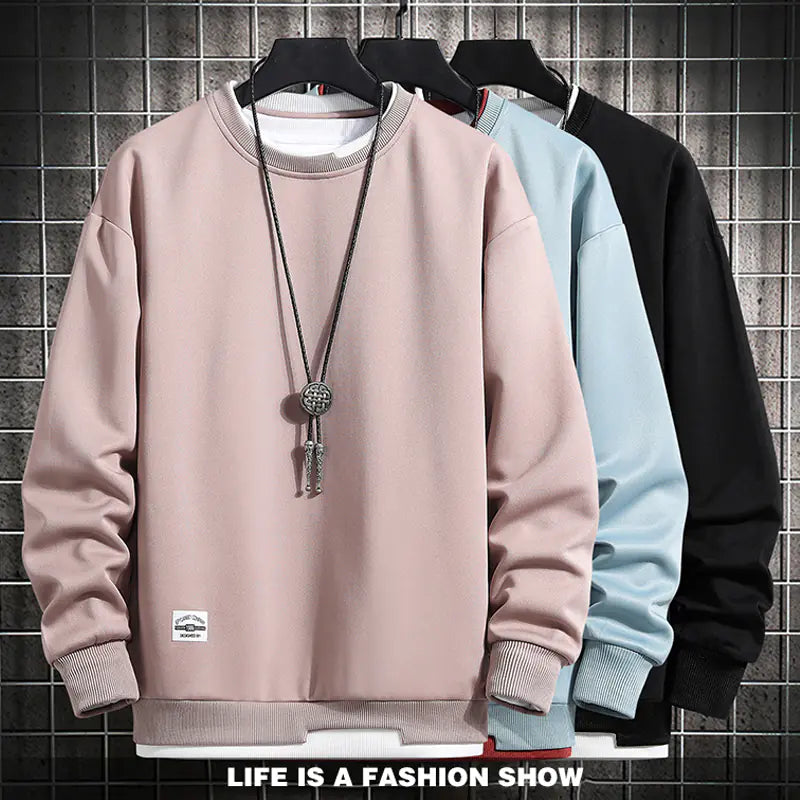 Men's Street Fashion Sweater for Spring and Autumn