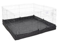 Mesh bottom pet enclosure
