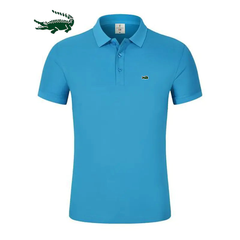 Men's Quick-Drying Solid Color Polo Shirts