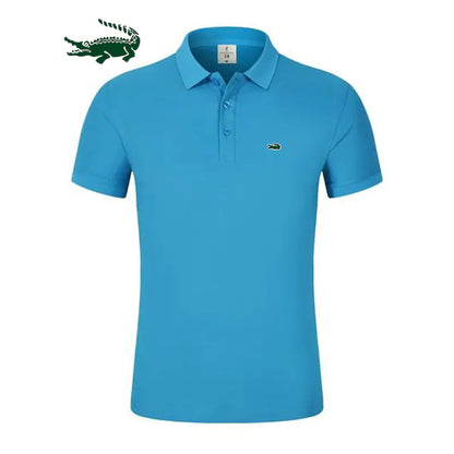 Men's Quick-Drying Solid Color Polo Shirts