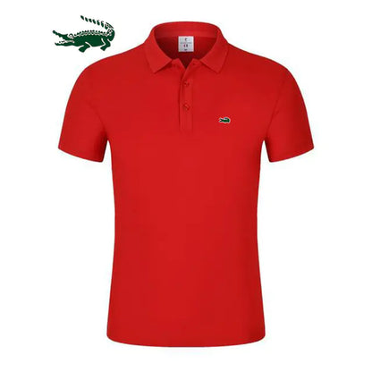 Men's Quick-Drying Solid Color Polo Shirts