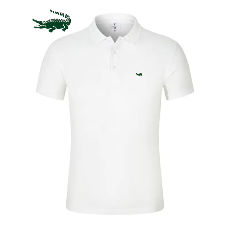 Men's Quick-Drying Solid Color Polo Shirts