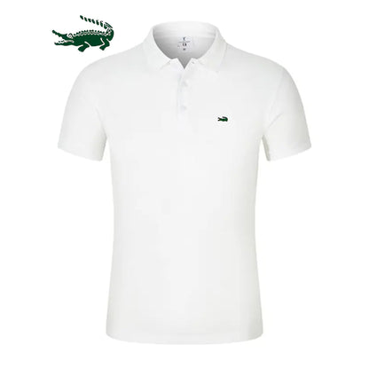 Men's Quick-Drying Solid Color Polo Shirts