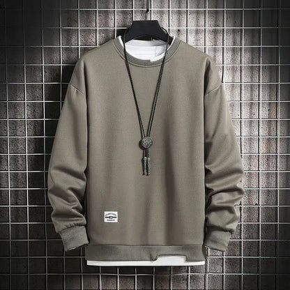 Men's Street Fashion Sweater for Spring and Autumn