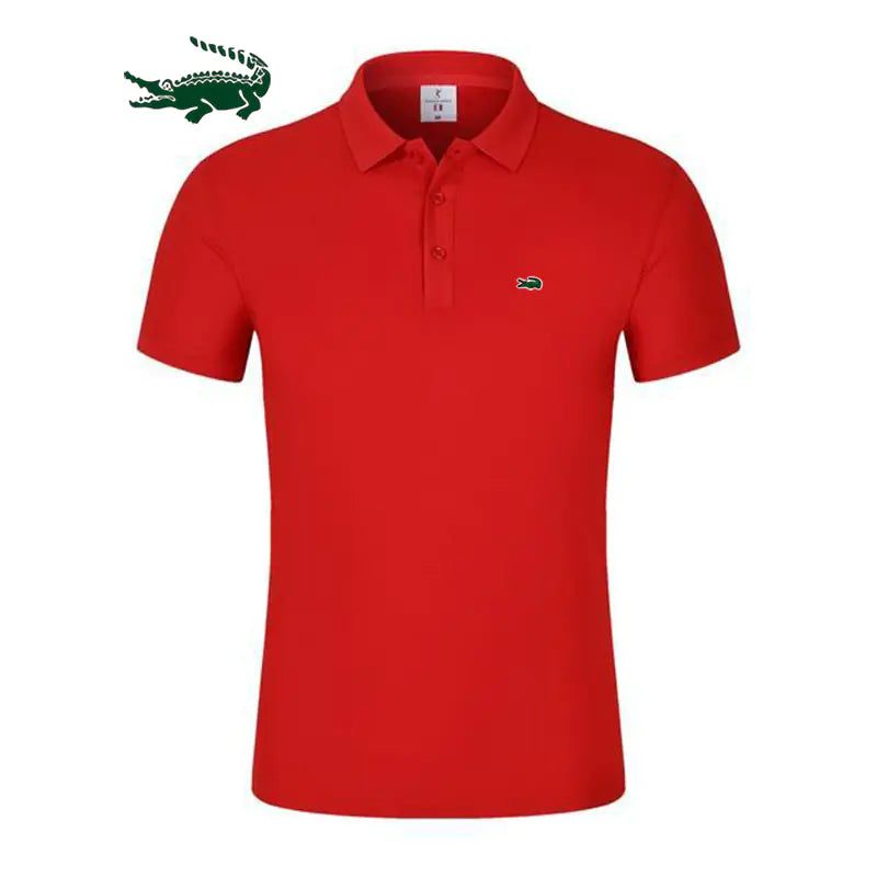 Men's Quick-Drying Solid Color Polo Shirts