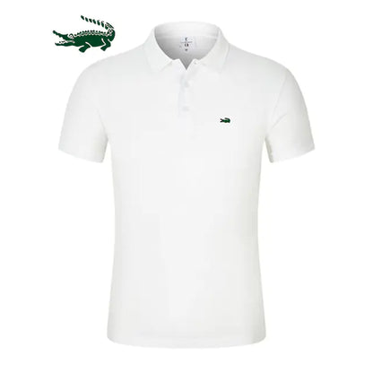 Men's Quick-Drying Solid Color Polo Shirts