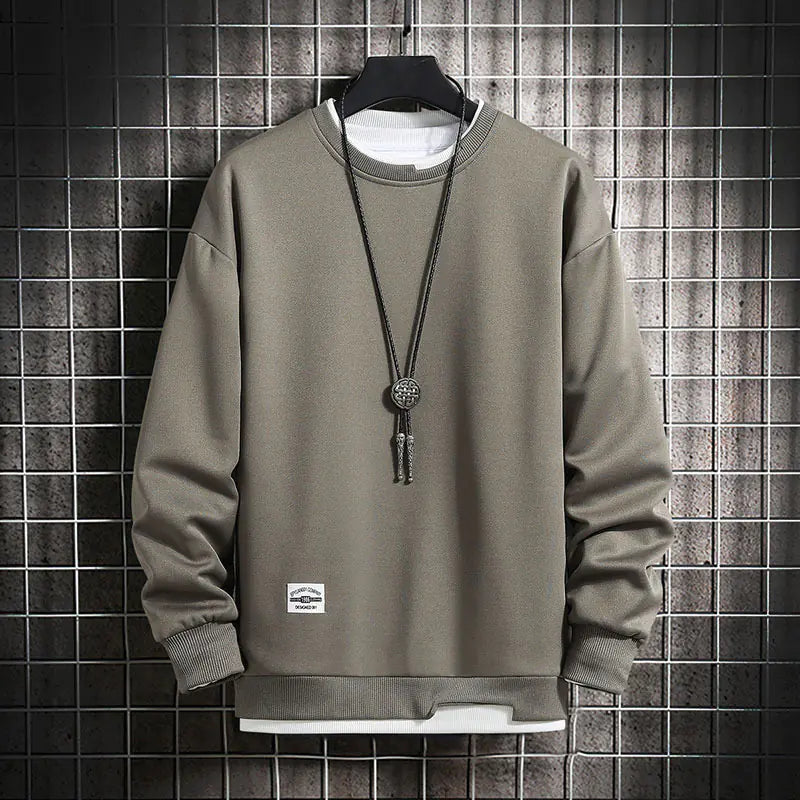 Men's Street Fashion Sweater for Spring and Autumn