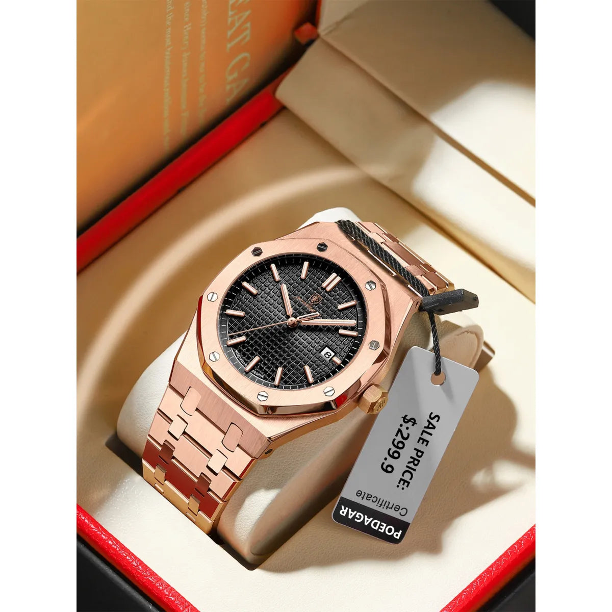 Luminous Waterproof Quartz Watch